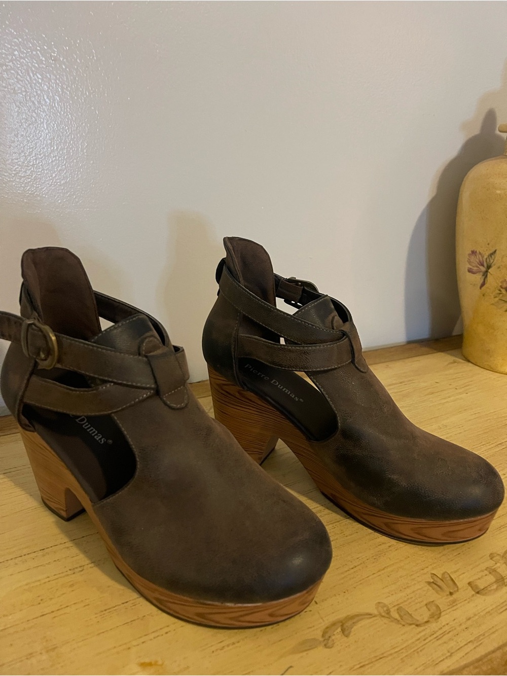Pierre Dumas Brown Heeled Boots